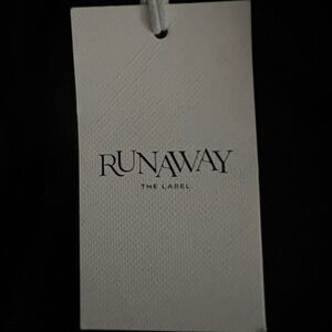 Runaway the Label Black Edin Long Midi Dress